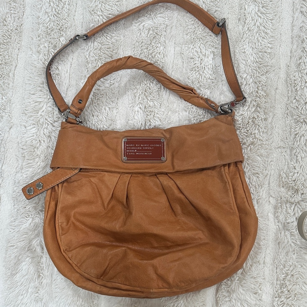 Marc Jacobs Brown Leather Shoulder Bag